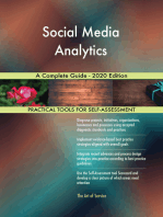 Social Media Analytics A Complete Guide - 2020 Edition