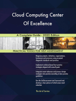 Cloud Computing Center Of Excellence A Complete Guide - 2020 Edition