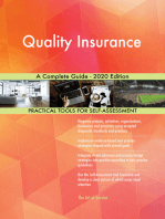 Quality Insurance A Complete Guide - 2020 Edition