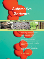 Automotive Software A Complete Guide - 2020 Edition