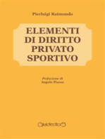 Elementi di Diritto Privato Sportivo