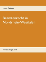 Beamtenrecht in Nordrhein-Westfalen: Neuauflage 2019