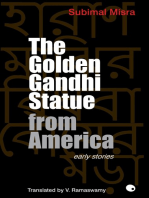 The Golden Gandhi Statue From America