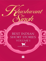 Khushwant Singh Best Indian Short Stories Volume 1