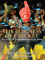 The Business Of Cricket: The Story Of Sports Marketing In India