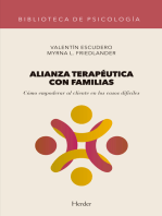 Alianza terapéutica con familias: Cómo empoderar al cliente en los casos difíciles