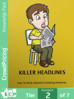 Killer Headlines: Learn How To Write Attention Grabbing Headlines!