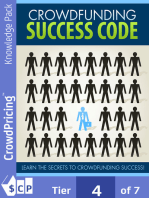 Crowdfunding Success Code: Learn the secrets to getting more money with crowdfunding projects.