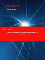 Exam Prep for:: Bundle: Introduction To Project Management 2E