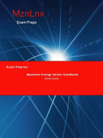 Exam Prep for:: Myanmar Energy Sector Handbook