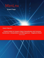 Exam Prep for:: Pocket Guide for Huszars Basic Dysrythmias and Coronary Syndromes: Interpretation and Management- Pageburst Retail