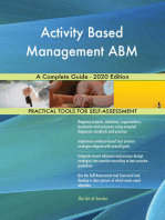 Activity Based Management ABM A Complete Guide - 2020 Edition