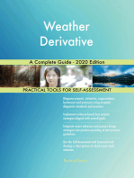 Weather Derivative A Complete Guide - 2020 Edition