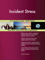 Incident Stress A Complete Guide - 2020 Edition
