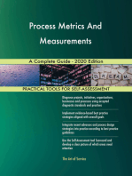 Process Metrics And Measurements A Complete Guide - 2020 Edition