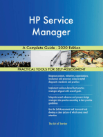 HP Service Manager A Complete Guide - 2020 Edition