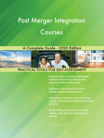 Post Merger Integration Courses A Complete Guide - 2020 Edition