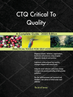 CTQ Critical To Quality A Complete Guide - 2020 Edition