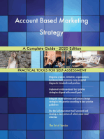 Account Based Marketing Strategy A Complete Guide - 2020 Edition
