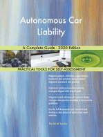 Autonomous Car Liability A Complete Guide - 2020 Edition