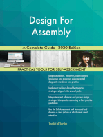 Design For Assembly A Complete Guide - 2020 Edition