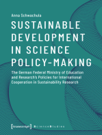 Sustainable Development in Science Policy-Making: The German Federal Ministry of Education and Research's Policies for International Cooperation in Sustainability Research