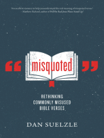 Misquoted: Rethinking Commonly Misused Bible Verses