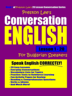Preston Lee's Conversation English For Bulgarian Speakers Lesson 1: 20