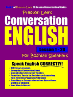 Preston Lee's Conversation English For Bosnian Speakers Lesson 1: 20