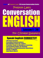 Preston Lee's Conversation English For Chinese Speakers Lesson 1: 20