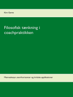 Filosofisk tænkning i coachpraktikken: Menneskesyn, teorihorisonter og kritiske applikationer