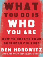 What You Do Is Who You Are: How to Create Your Business Culture