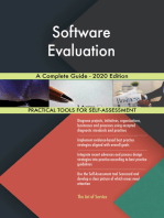 Software Evaluation A Complete Guide - 2020 Edition