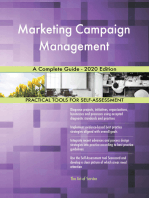 Marketing Campaign Management A Complete Guide - 2020 Edition