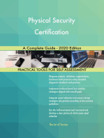 Physical Security Certification A Complete Guide - 2020 Edition