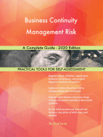 Business Continuity Management Risk A Complete Guide - 2020 Edition
