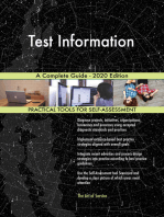 Test Information A Complete Guide - 2020 Edition