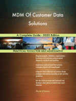 MDM Of Customer Data Solutions A Complete Guide - 2020 Edition