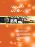 Education Solutions A Complete Guide - 2020 Edition