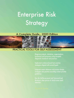 Enterprise Risk Strategy A Complete Guide - 2020 Edition