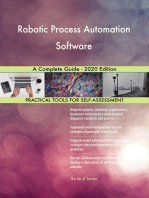 Robotic Process Automation Software A Complete Guide - 2020 Edition