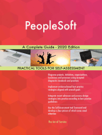 PeopleSoft A Complete Guide - 2020 Edition