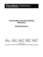 Commodity Contracts Dealing Revenues World Summary: Market Values & Financials by Country