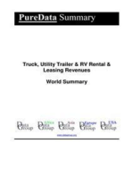 Truck, Utility Trailer & RV Rental & Leasing Revenues World Summary: Market Values & Financials by Country