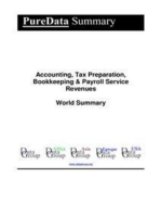 Accounting, Tax Preparation, Bookkeeping & Payroll Service Revenues World Summary: Market Values & Financials by Country