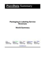 Packaging & Labeling Service Revenues World Summary: Market Values & Financials by Country