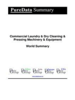 Commercial Laundry & Dry Cleaning & Pressing Machinery & Equipment World Summary