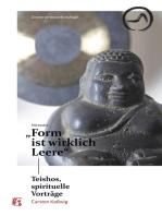 Herzsutra: "Form ist wirklich Leere": Teishos, spirituelle Vorträge