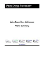 Latex Foam Core Mattresses World Summary: Market Sector Values & Financials by Country