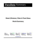 Sheet (Window), Plate & Float Glass World Summary